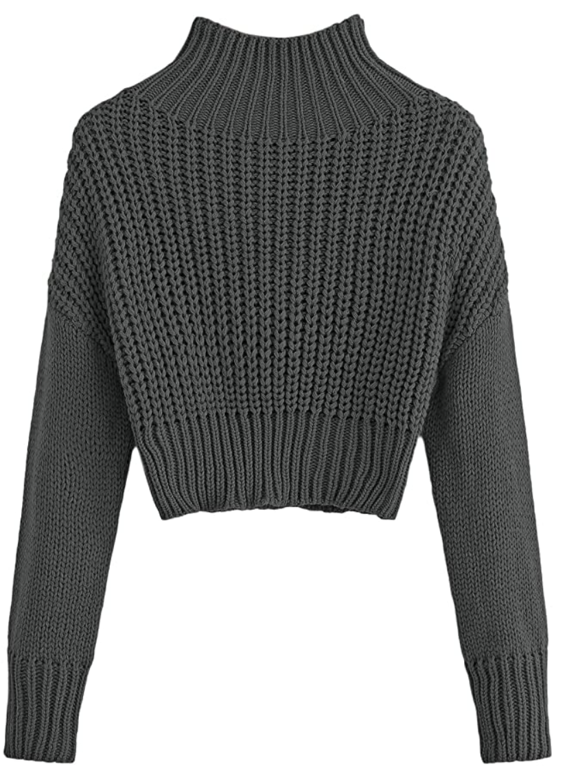 Cropped Sweater, $25