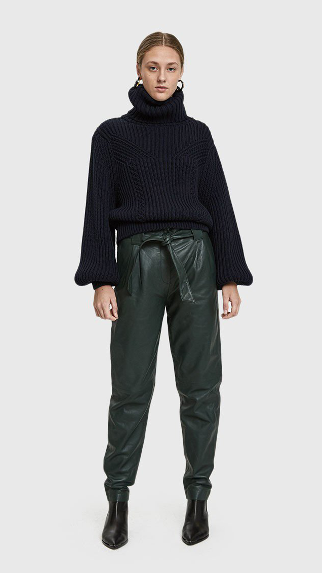 Sago Leather Pants, $260