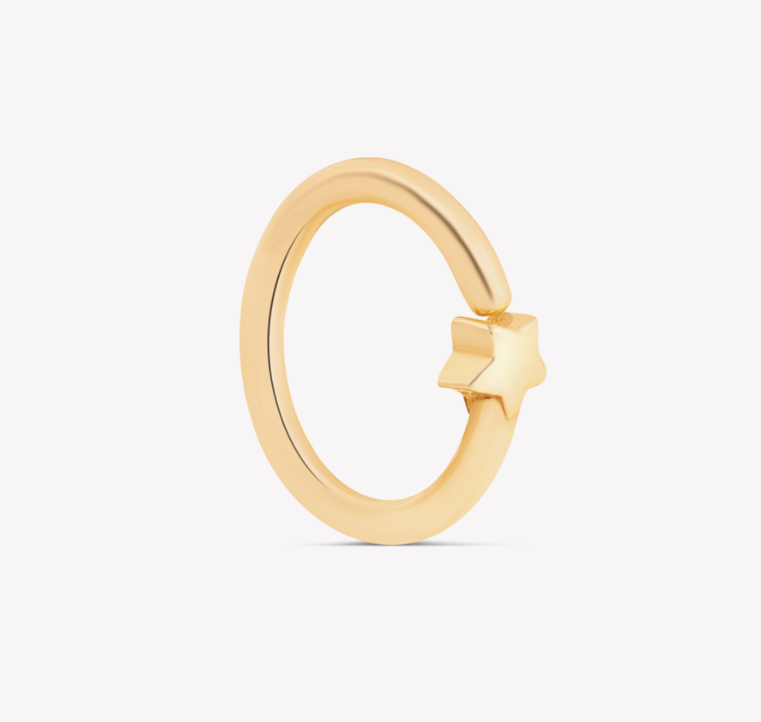 Fixed Starry Piercing Earring, $110