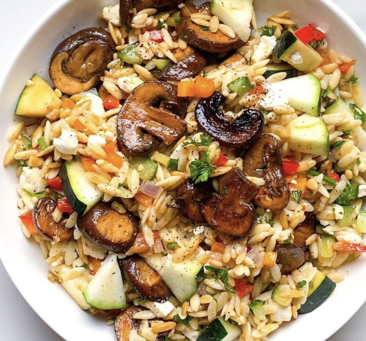 Hearty Orzo Salad