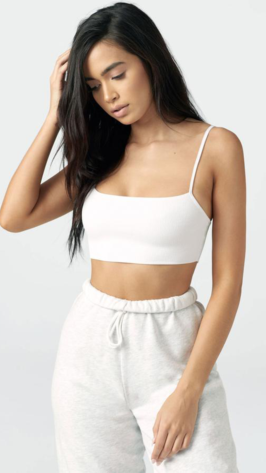 Square Neck Tank Bra, $58