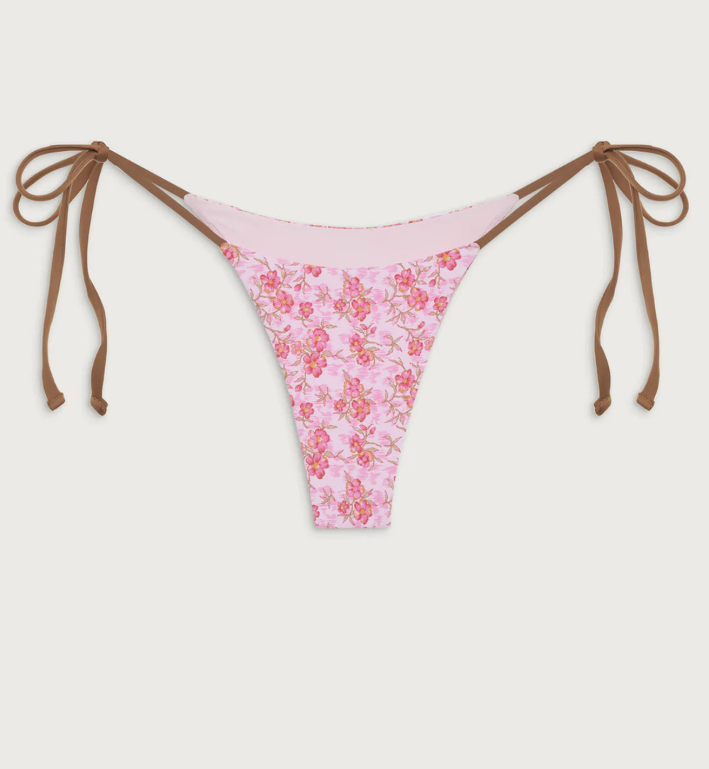 Mackenzie Floral Cheeky Bikini Bottom