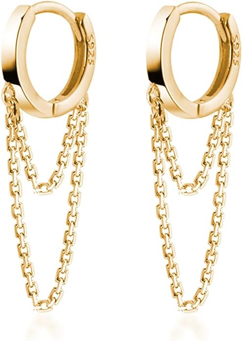 Tassel Chain Drop Earrings, $13