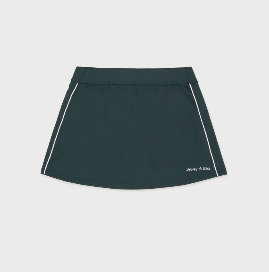 Classic Logo Court Skirt, $120