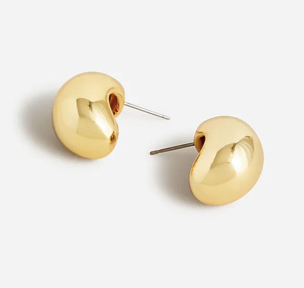 Sculptural orb earrings, $29