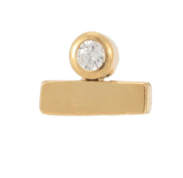 SANDBAR FLAT BACK STUD, $24