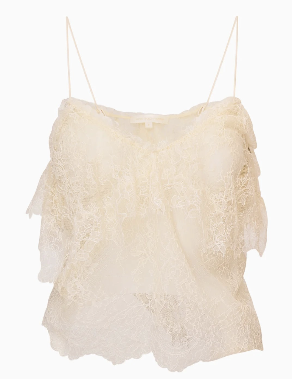 Zhanya Sheer Lace Top, $345