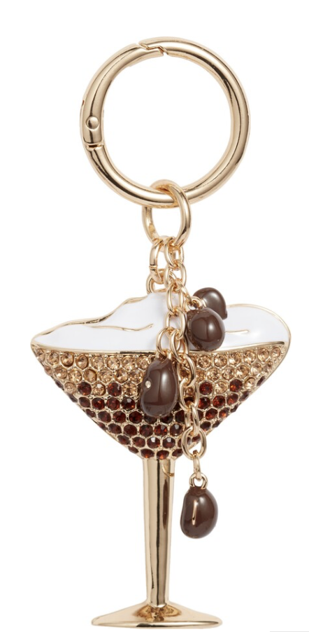 Espresso Martini Bag Charm, $35