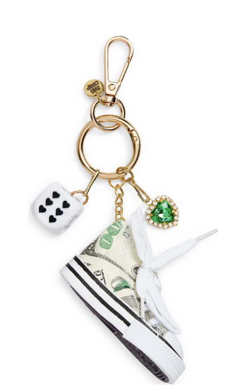 Money Bags Bag Charm, $29