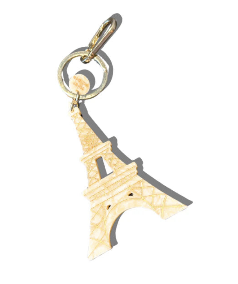 Eiffel Towel Bag Charm, $28