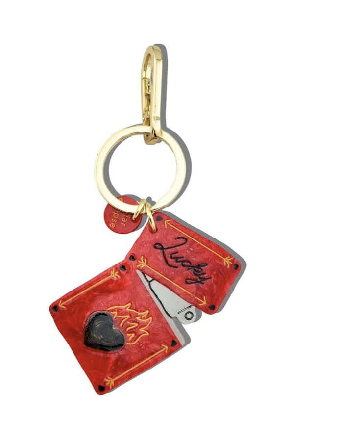 Lucky Lighter Bag Charm, $28