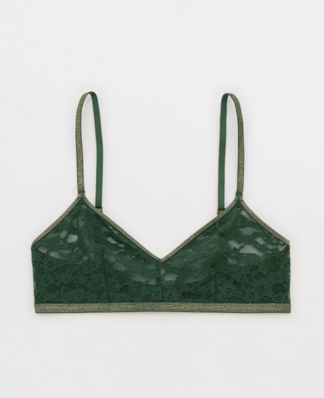 Vintage Lace Triangle Bralette