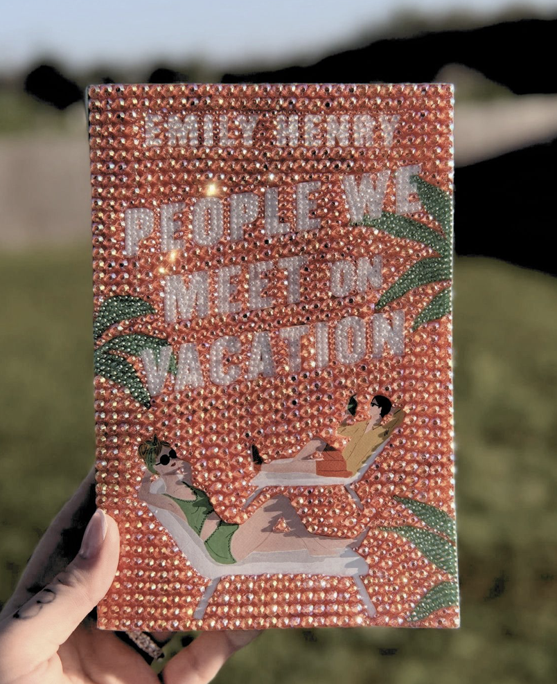 The Viral Book Bedazzling Trend You Need to Try