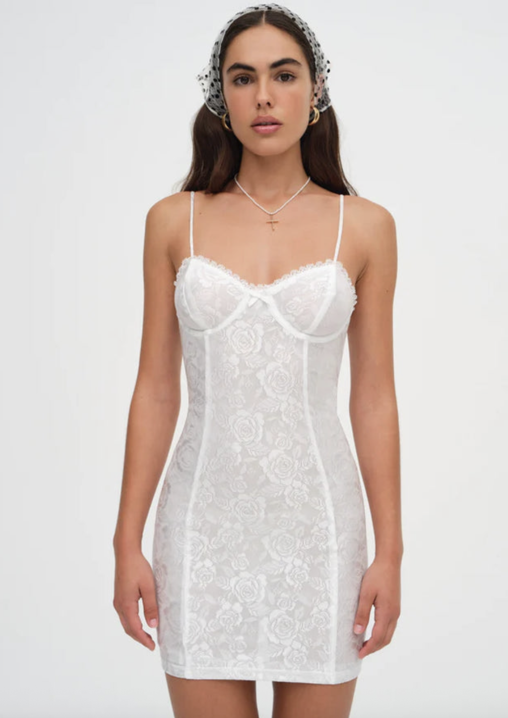 Lindy Lace Mini Dress