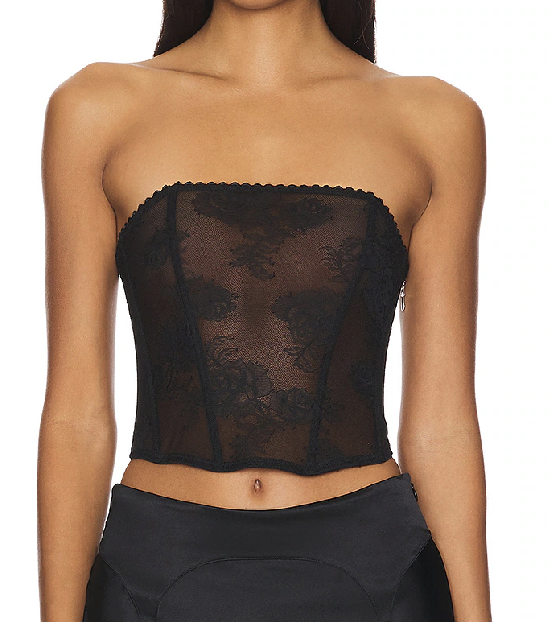 Bouquet Lace Corset Top