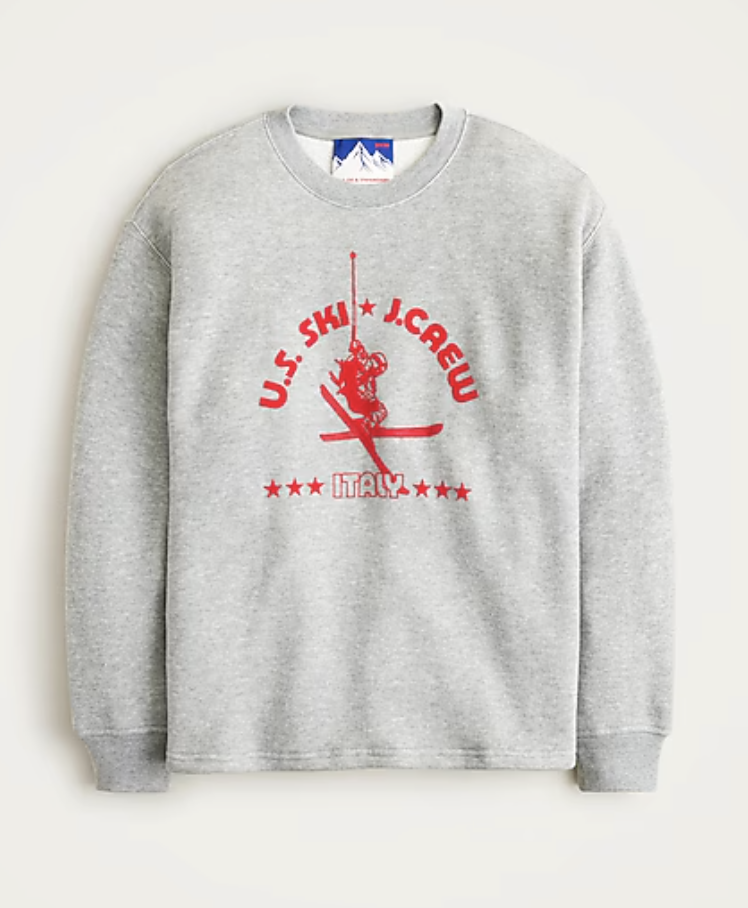  graphic crewneck sweatshirt