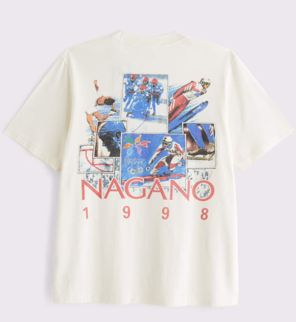 Olympics Vintage-Inspired Graphic Tee
