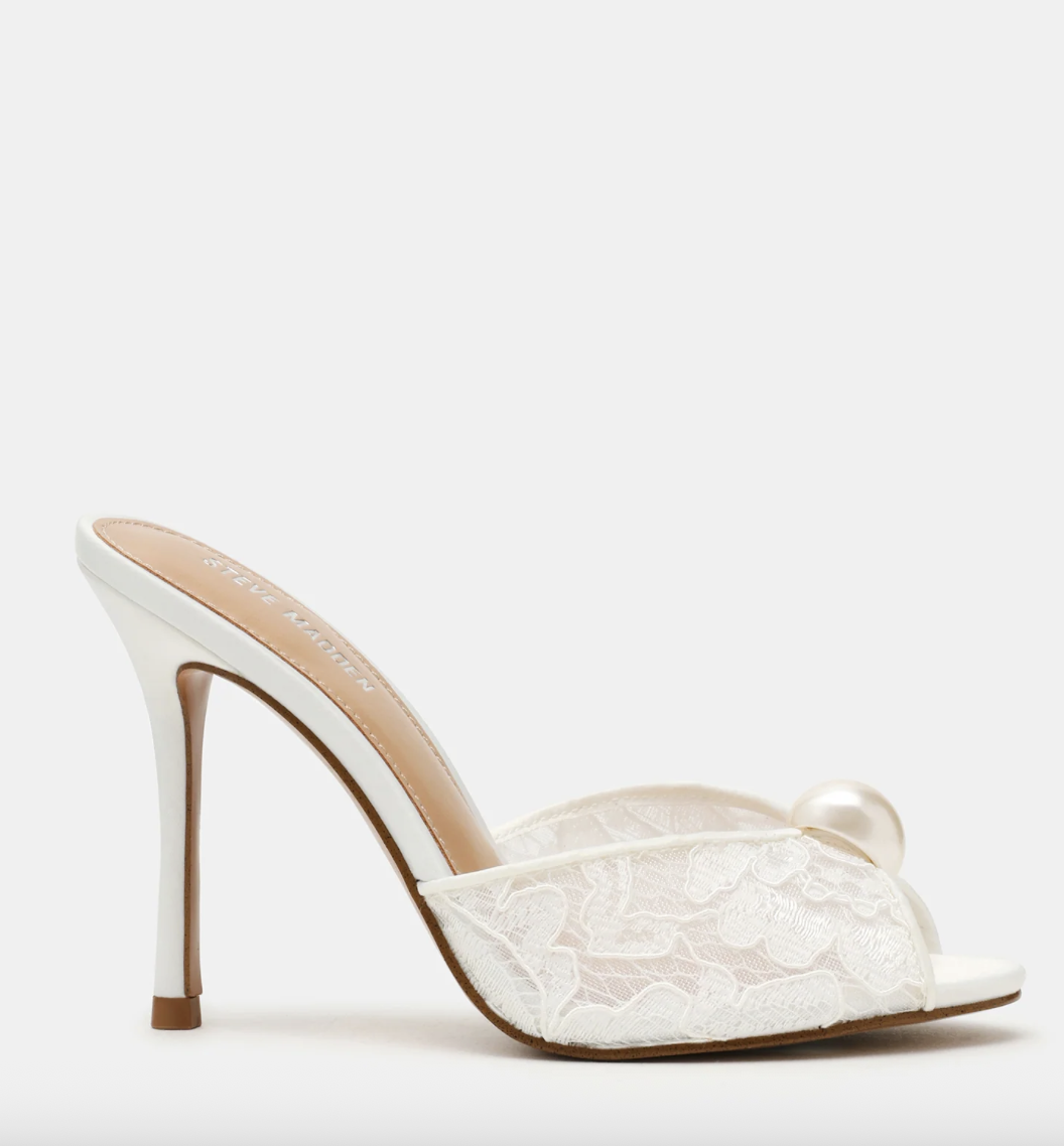 PRIYA PEARL WHITE LACE