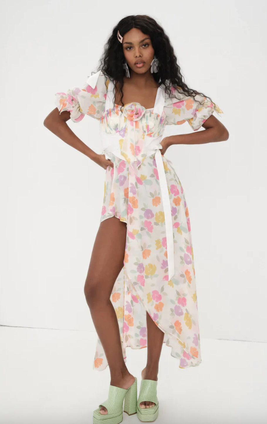 Petal Midi Dress