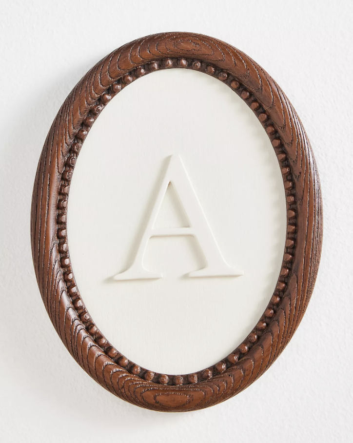 Emery Monogram Gallery Wall Charm