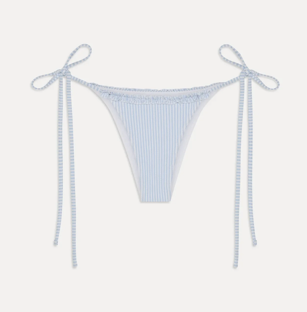 Mackenzie String Ruffle Bikini Bottom