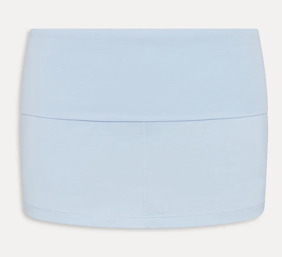 x JENNIE Chantal Foldover Mini Skort