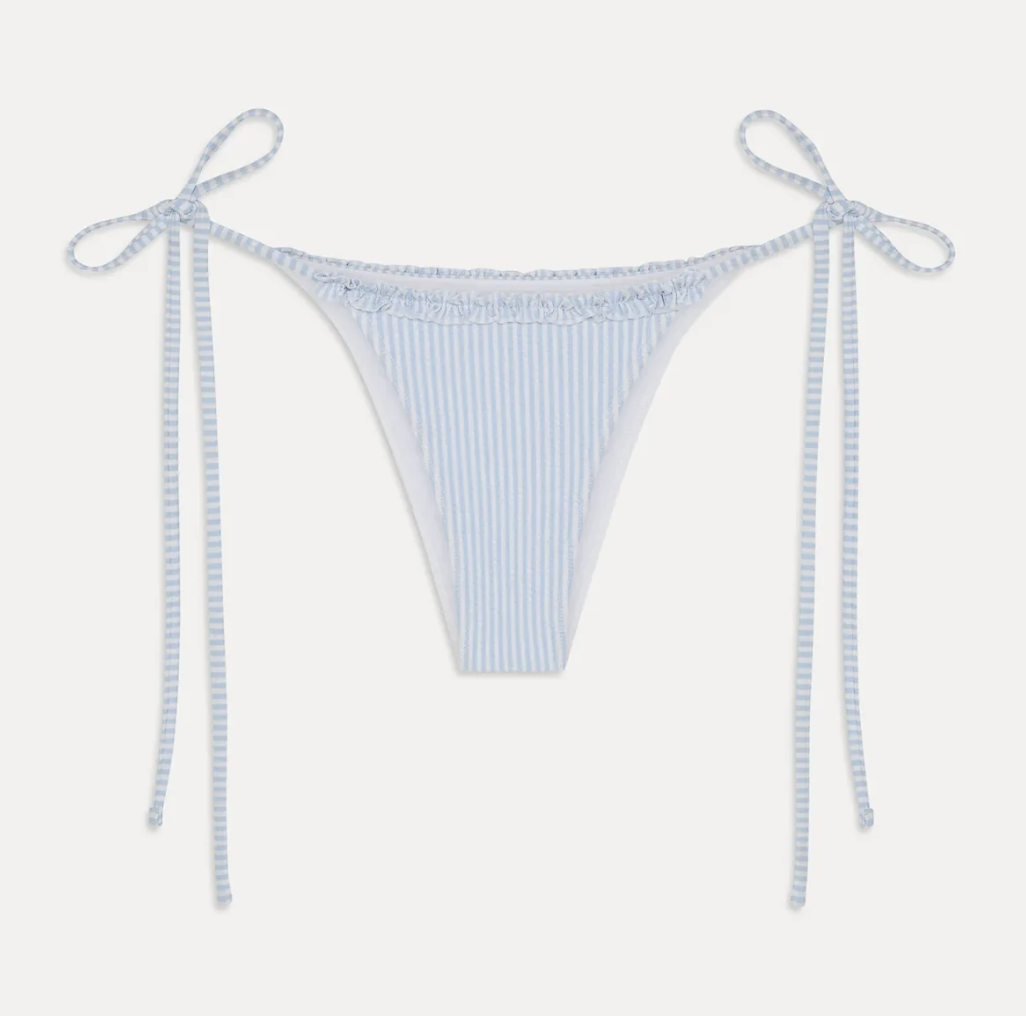 Mackenzie String Ruffle Bikini Bottom