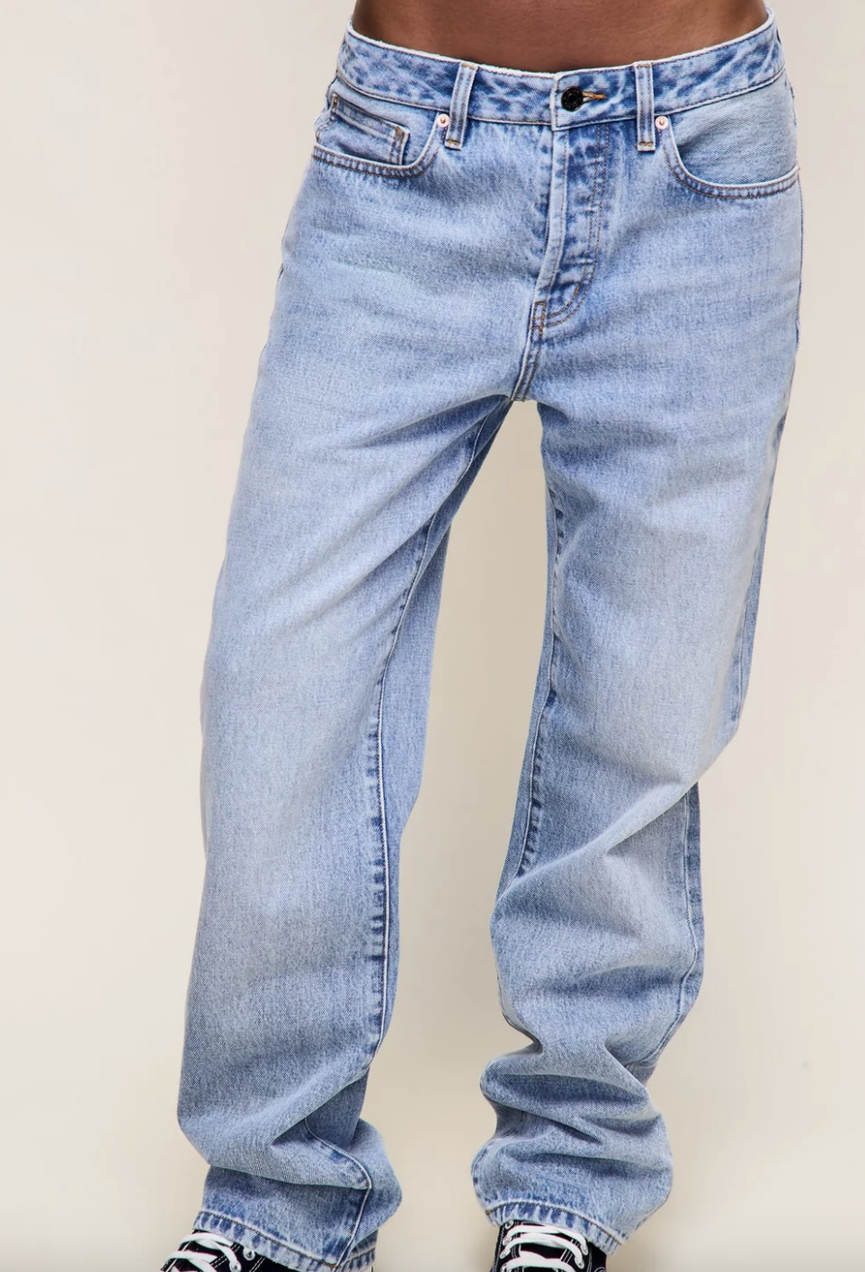 Guizio Relaxed Low Rise Denim