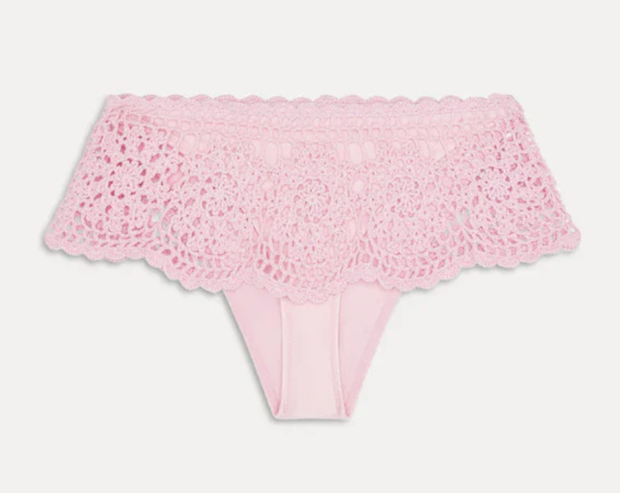 Shelly Crochet Shine Swim Skirt