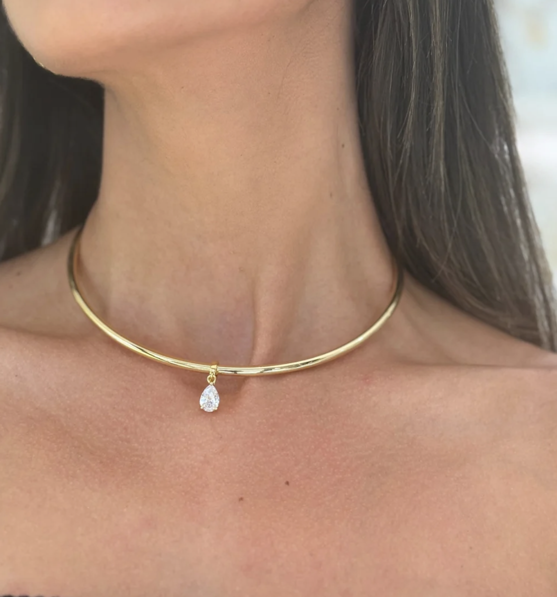 Celine Cuff Necklace