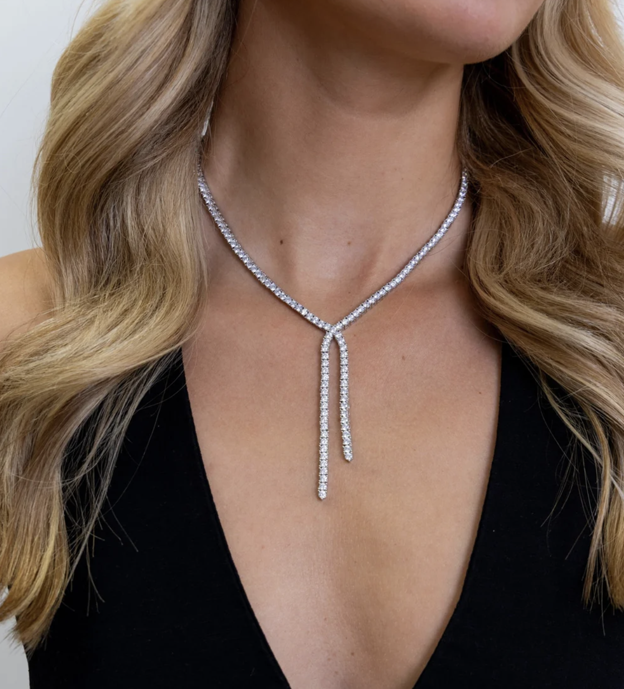 Tennis Bow Necklace