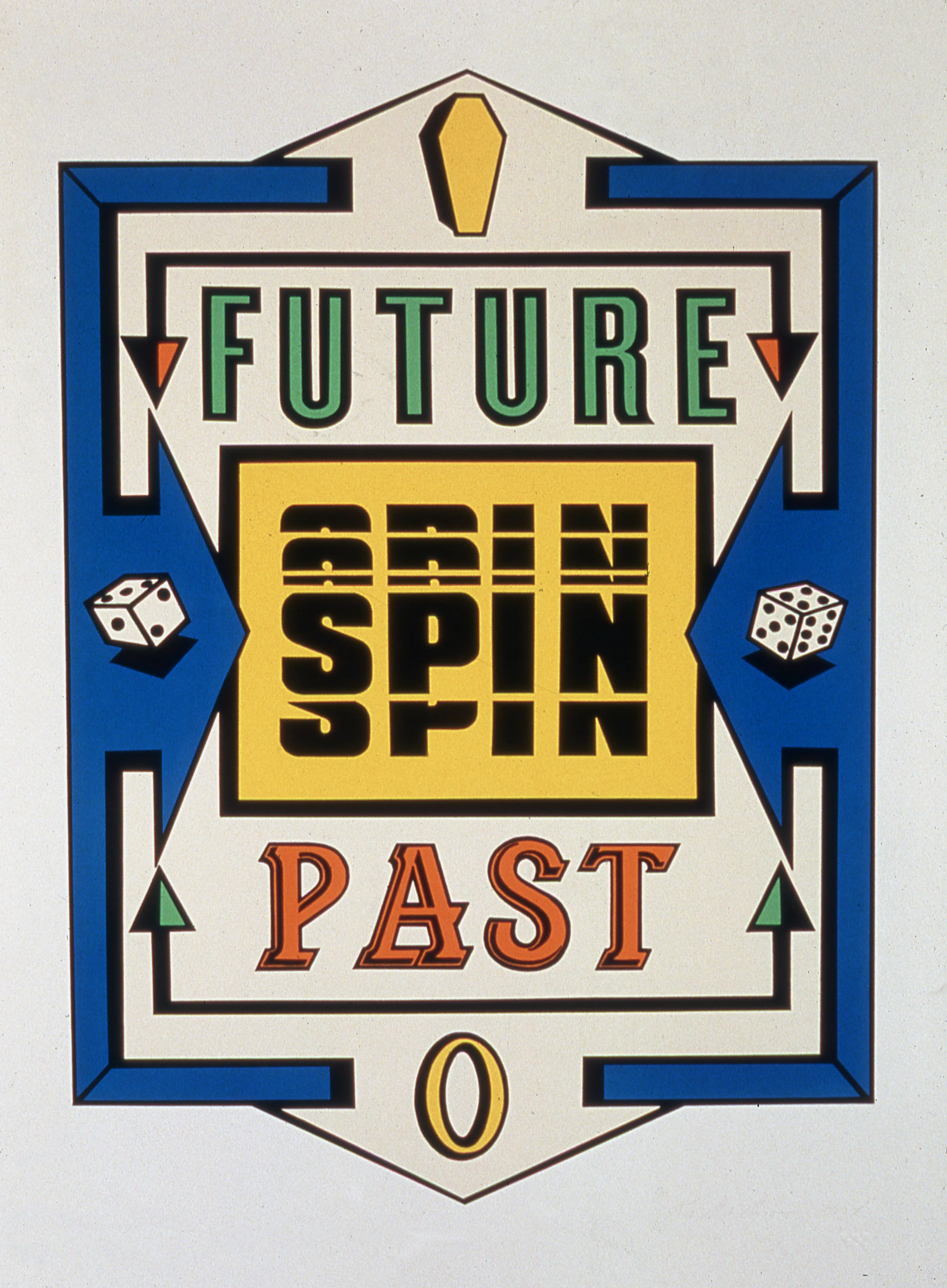 Spin, 1994 Silkscreen on paper, edition of 15 33" x 26"