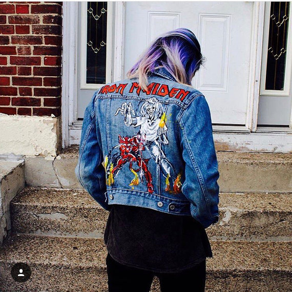 Metal denim 2025 jacket