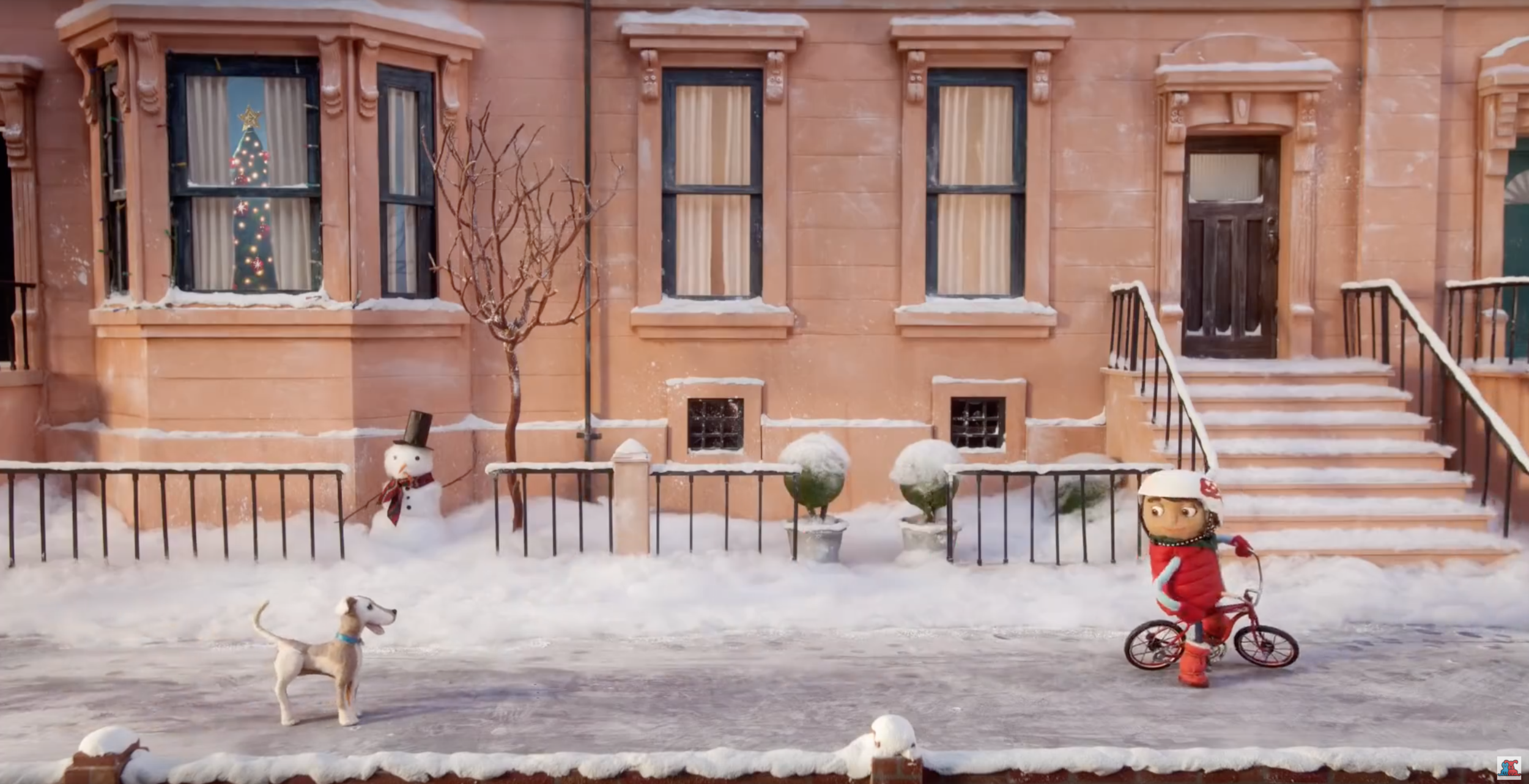 sidewalk scene
