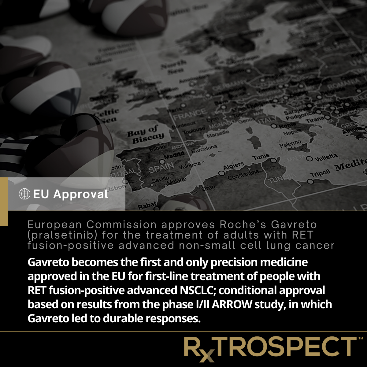 European Commission approves Roche’s Gavreto (pralsetinib) for the treatment of adults with RET fusion-positive advanced non-small cell lung cancer