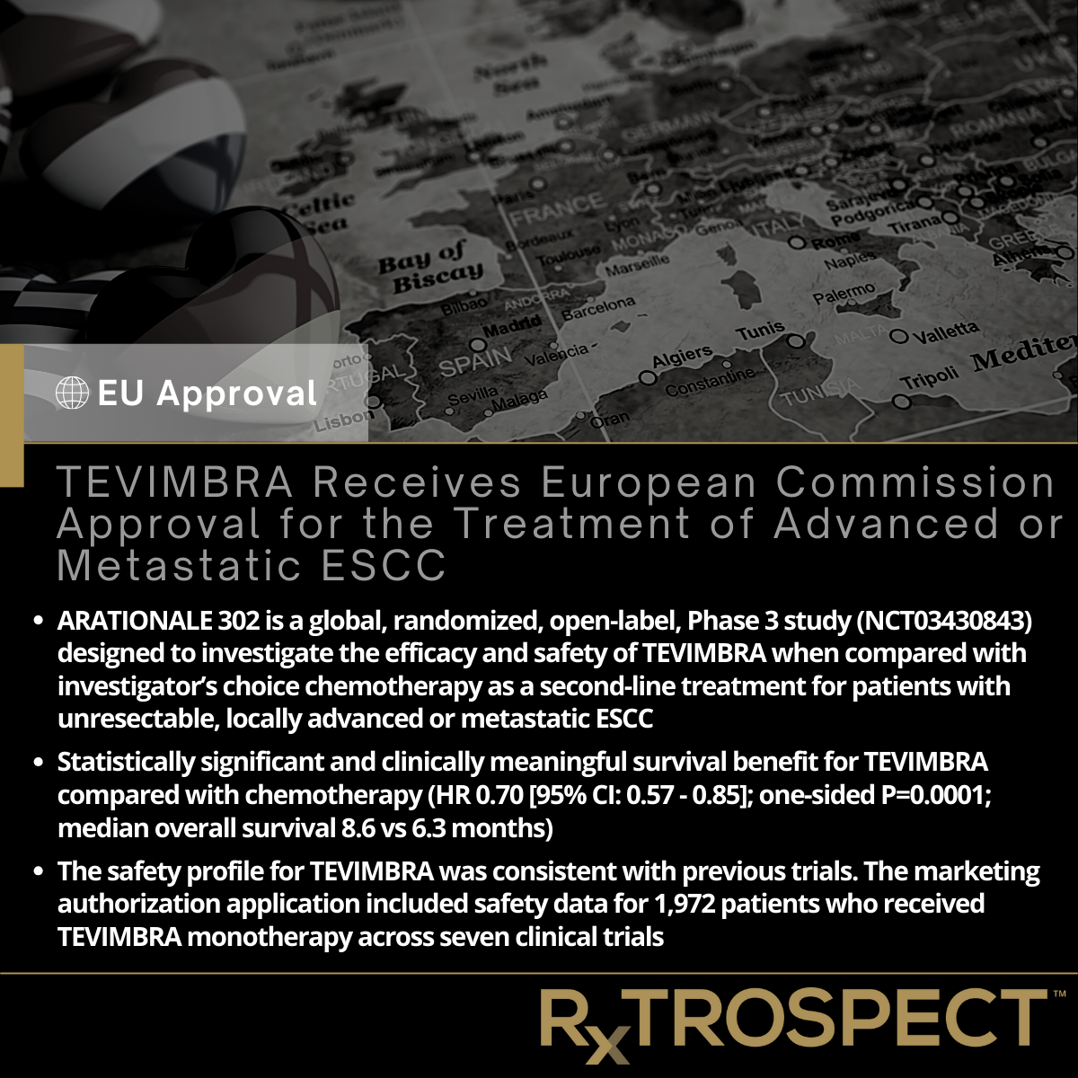 TEVIMBRA Receives European Commission Approval for the Treatment of Advanced or Metastatic ESCC