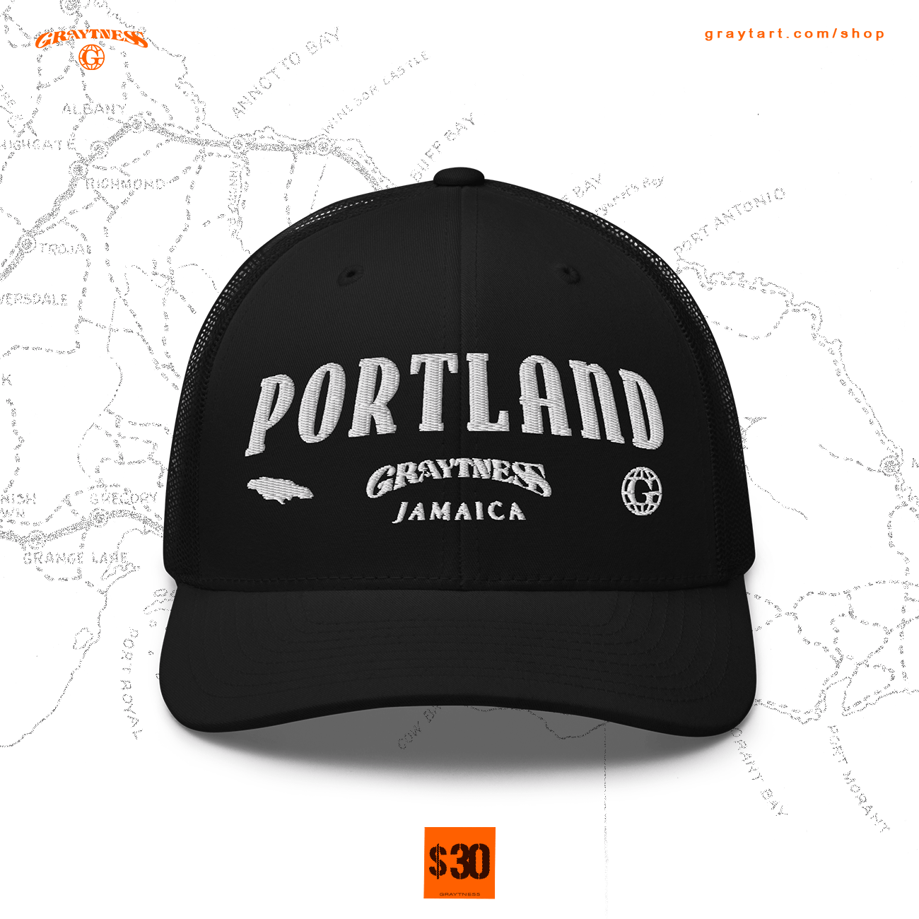 Portland Mesh Trucker