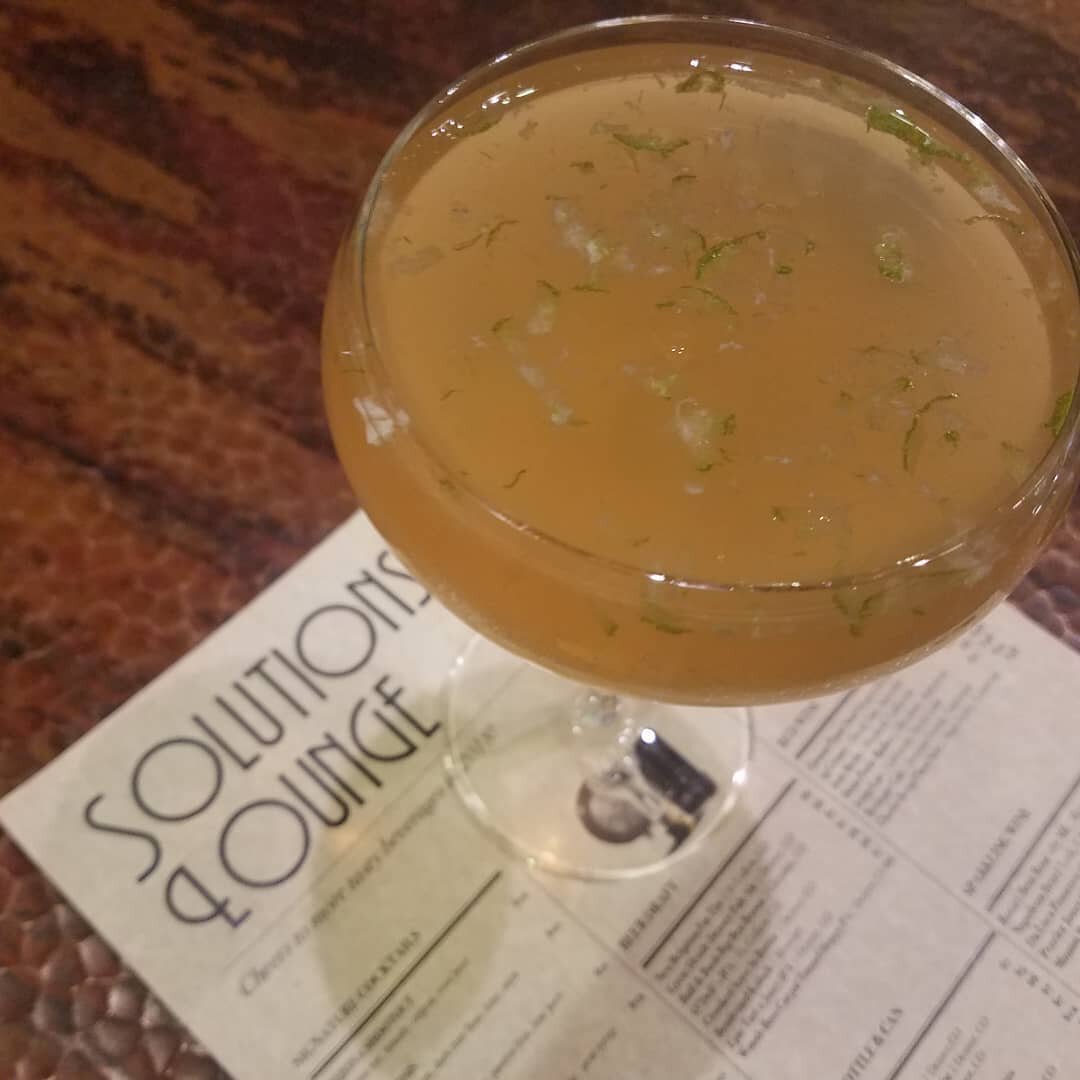 Dropped off some bitters for our friends @solutionsdenver and had to stay for a libation! Come see how they are using our bitters, you'll be glad you did! .
.
.
#solutionslounge #solutionsloungedenver #denver #colorado #bitters #craftcocktails #handc