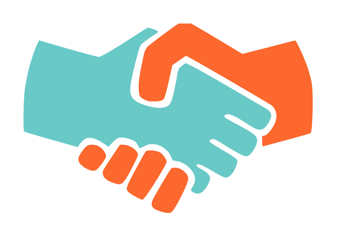 Welcome handshake.