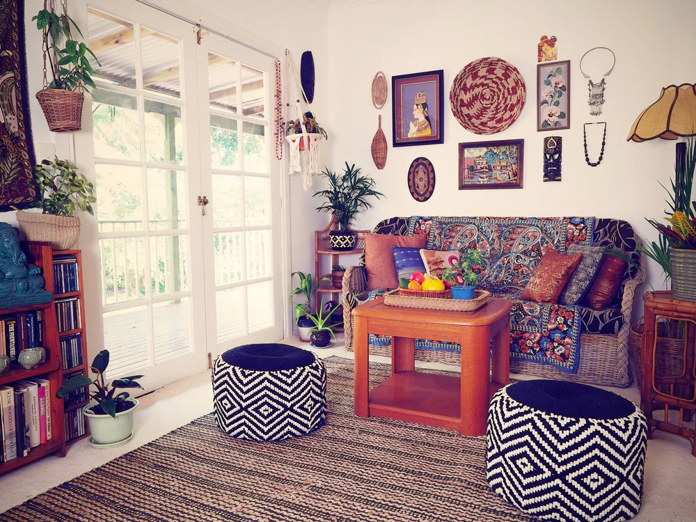 My eclectic style home