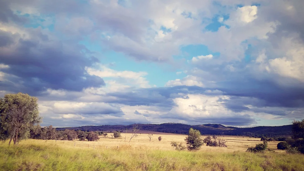 Dramatic colours on the Capricorn Highway