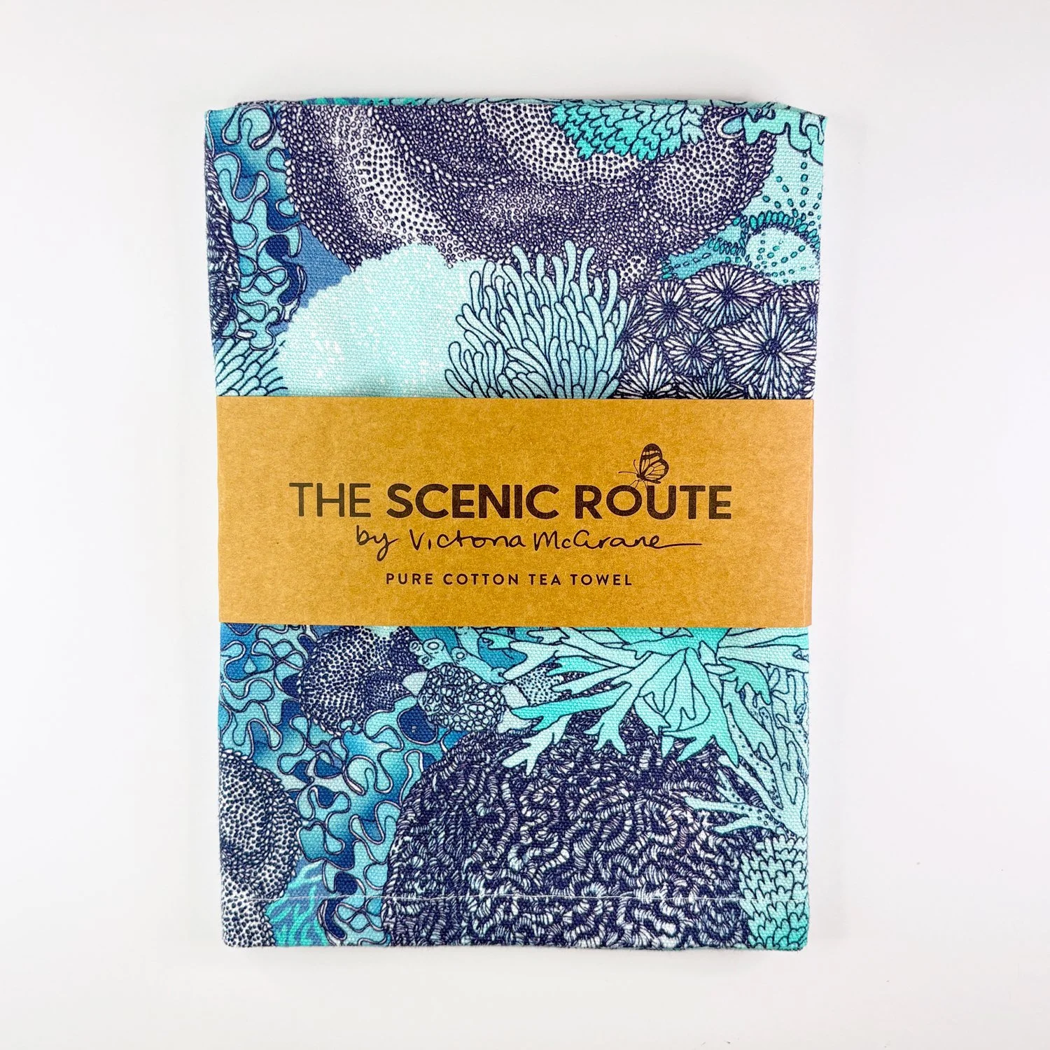 COTTON ART TEA TOWEL - Natural Wonder