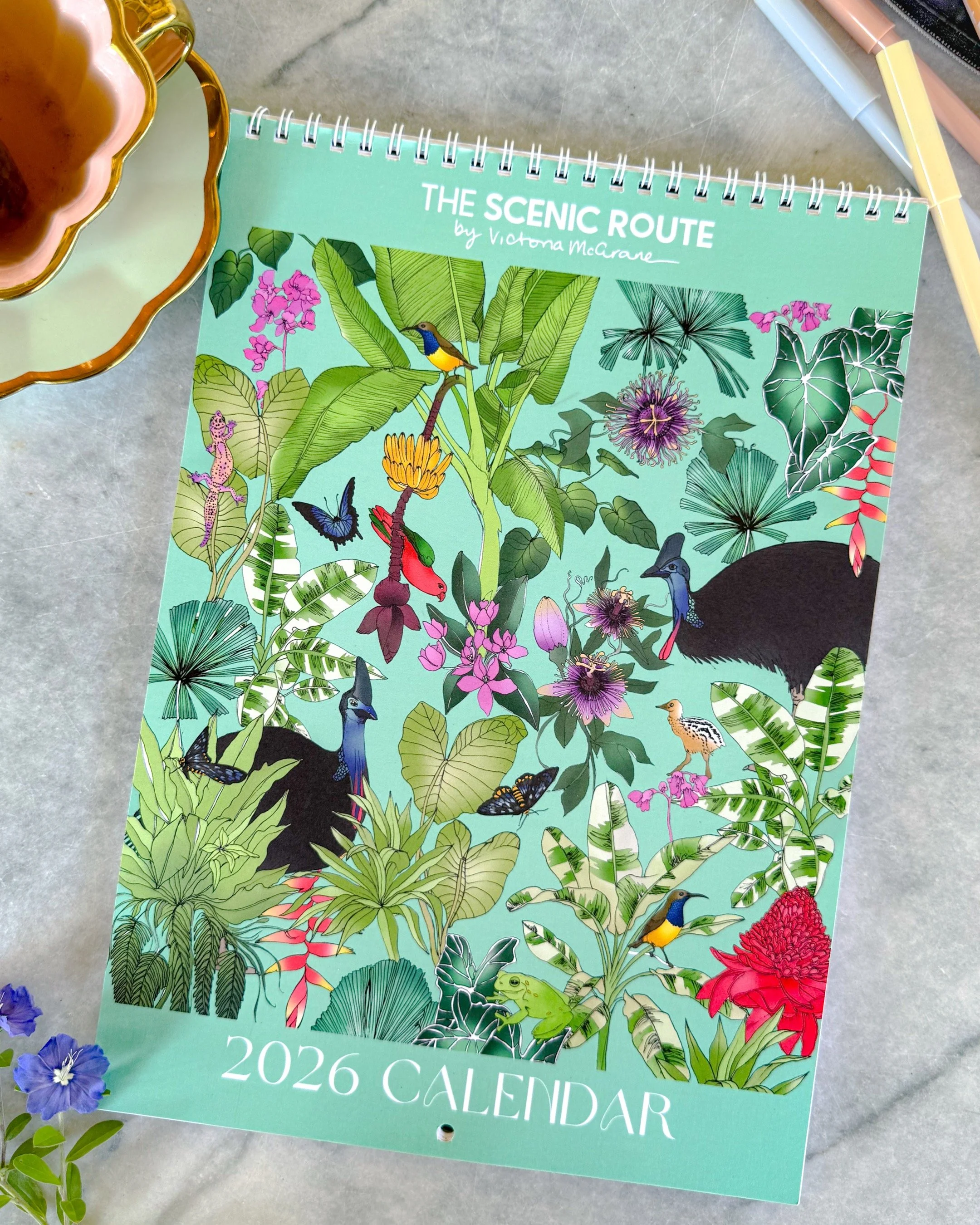 2026 Artist Calendar A4