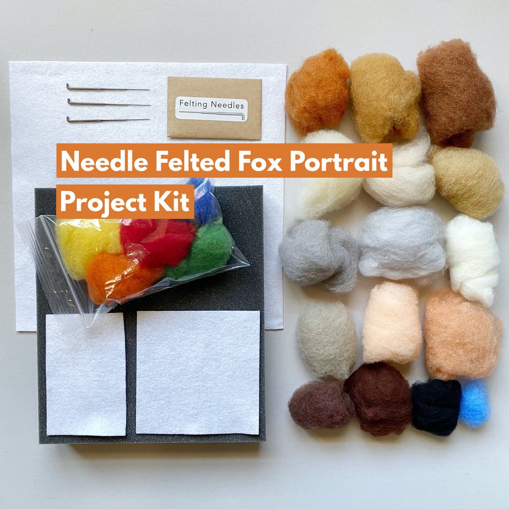 Complete Guide To Needle Felting Wool And How To Use It - Ultimate Guide To Needle  Felting In The Felt Hub