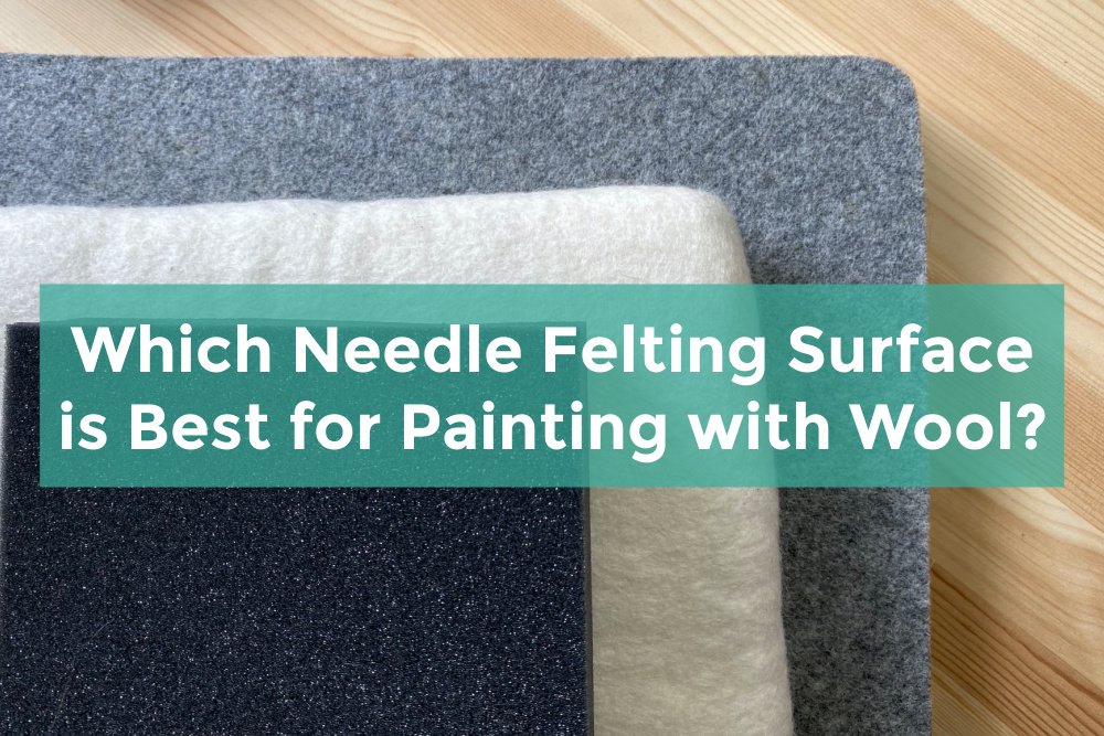 Needle Felting Mat, Felt Pad for Needle Felting Kit, 3 Different Sizes Wool  Mat