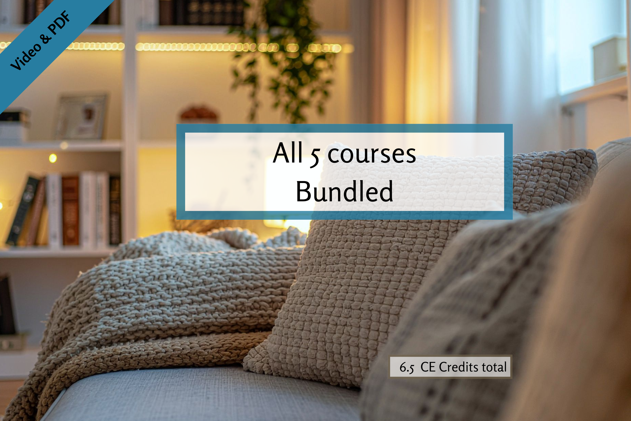 Affordable Washington State roles and boundaries continuing education requirement course for licensed mental health therapists, 2.0 CE credits, $25