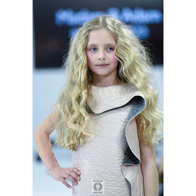 Wow! @leduccasagrande looks amazing walking for @madamandadam  @petiteparade #petiteparade  #madamandadam #nycphotographer #kidsphotography #runwayphotographer