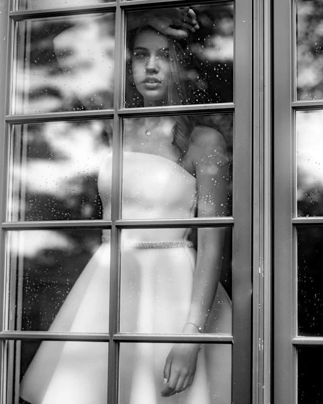 Rain, rain, go away... @kate_corman #portraitart #bwportrait #noir #portraitoftheday #nycphotographer #portraitphotography