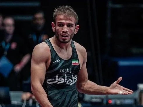 دو مدعی طلا در اوزان اول کشتی فرنگی قهرمانی آسیا - آستانا، قزاقستان