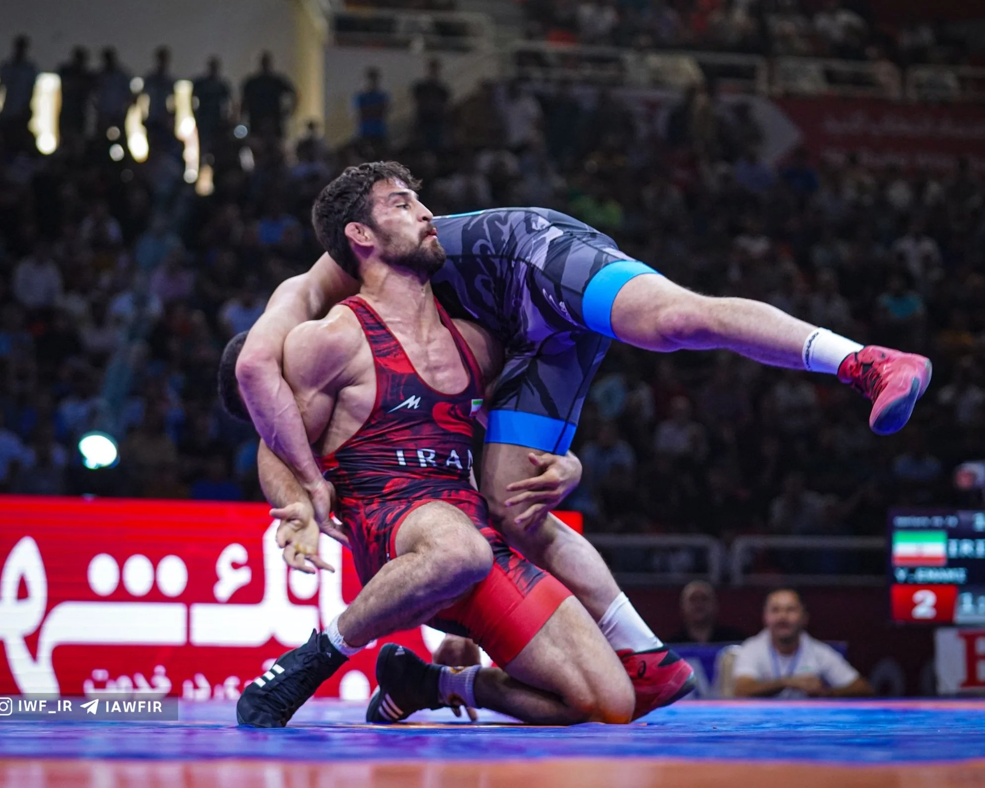 Five Wrestlers Secure Spots on Iran’s World Team Following Takhti Cup